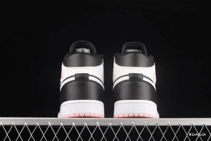 MID PINK ARCTIC AIR 1 JORDAN BLACK 555112-061 1102